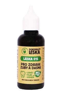 LÁSKA 01S Pro zdravé zuby a dásně psů 50ml