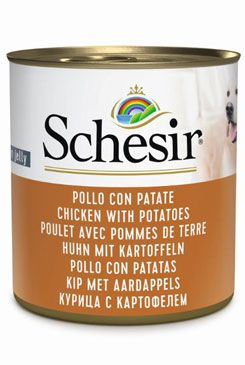 Schesir Dog konz. Adult kuře/brambory 285g