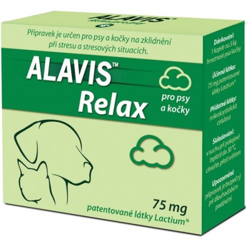 Alavis Relax 75 mg pro psy a kočky