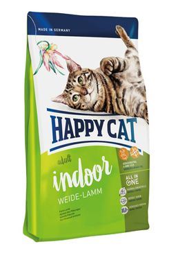 Happy Cat Supr.Indoor Fit&Well Weide Lamm 10 kg