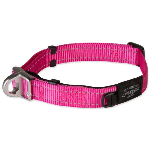 Obojek ROGZ Safety Collar růžový L 1ks
