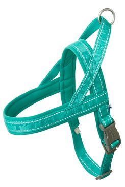 Postroj Hurtta Casual ECO paví zeleň 45-55cm