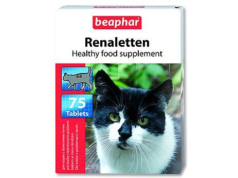 Beaphar Renaletten pro podporu funkce ledvin 75 tablet