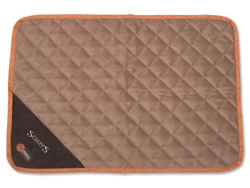 Scruffs Thermal Mat Termální podložka čokoládová - velikost S, 75x52 cm