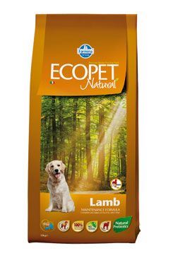 Ecopet Natural Adult Lamb Maxi 12kg+2kg ZDARMA