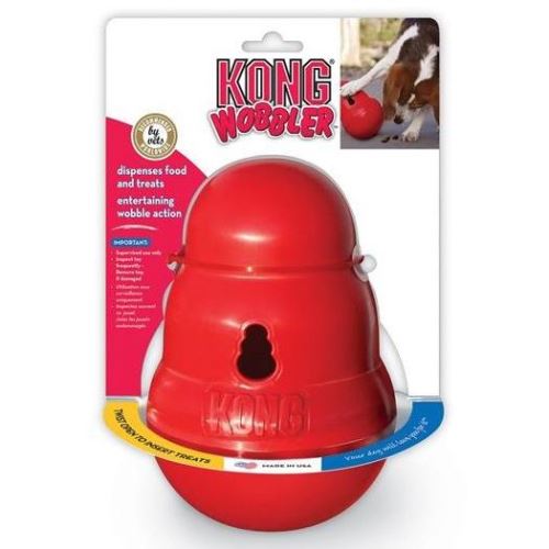 Kong Wobbler Plnitelná superodolná gumová hračka