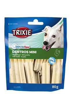 Trixie Denta Fun Dentros Mini Light Tyčinky na čištění zubů 80 g