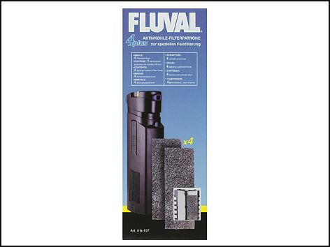Náplň vata uhlíková FLUVAL 4 Plus 4ks