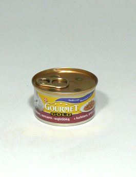 Gourmet Gold konz. kočka pašt. krůta 85g