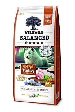 Velxara Balanced FM Dog Senior Monoprot.Turk&Rice 750g