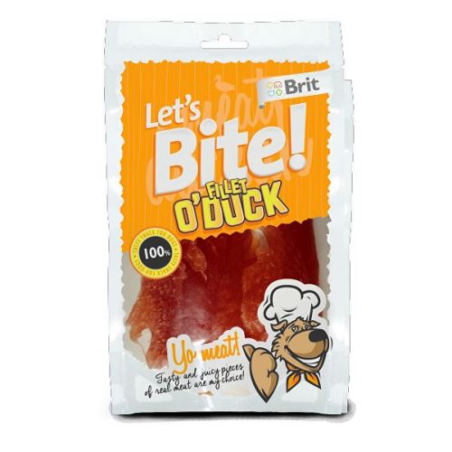 Brit pochoutka Let's Bite Fillet o'Duck NEW