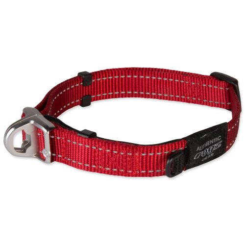 Obojek ROGZ Safety Collar červený L 1ks