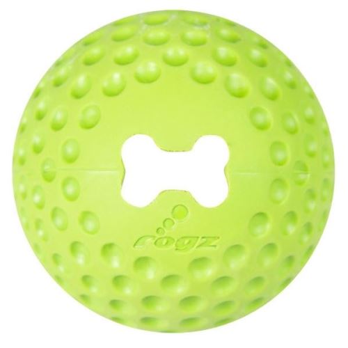 Rogz Gumz gumový míček pro psy plnicí limetkový