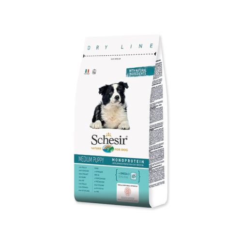 SCHESIR Dog Medium Puppy kuřecí