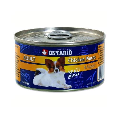 Ontario Chicken Pieces & Chicken Nugget konzerva 200 g
