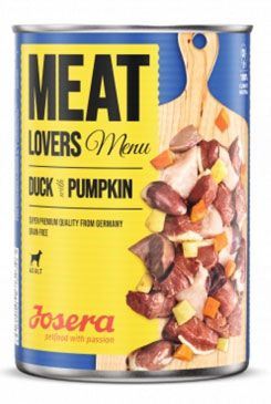 Josera Dog konz.Meat Lovers Menu Duck with Pumpk.800g