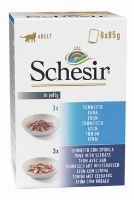Schesir Cat kapsa Adult Monoprot.tuňák/moř.okoun 6X85g