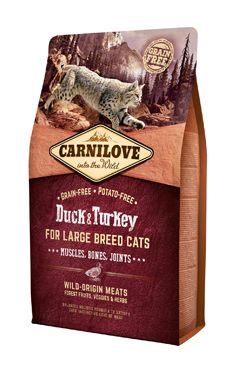 Carnilove Cat LB Duck&Turkey Muscles,Bones,Joints