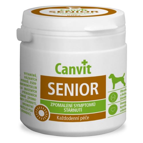 Canvit Senior - výživový doplněk pro psy nad 7 let