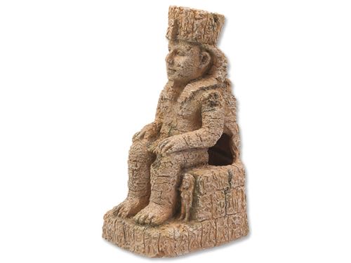 Dekorace AQUA EXCELLENT Egyptská socha 10,3 x 8,8 x 17 cm