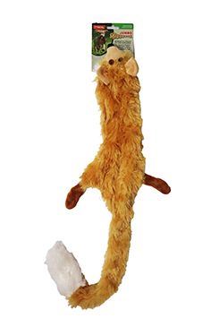 Hračka pes Jumbo pískací 83cm Skinneeez