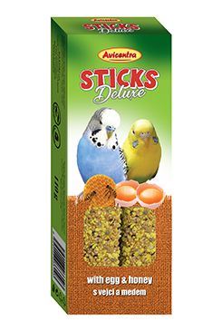 Avicentra tyčinky andulka - ovoce+med 2ks