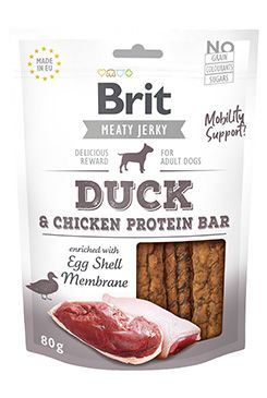 Brit Jerky Duck Protein Bar 80g
