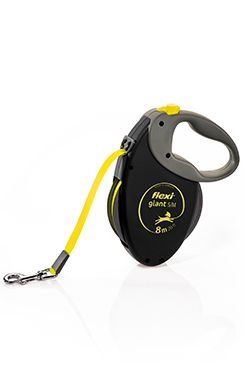 Vodítko FLEXI Giant L 8m/50kg Pásek neon