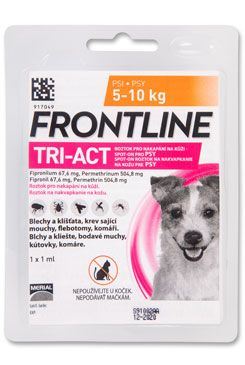 Frontline Tri-Act pro psy Spot-on 1 pipeta