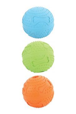 Hračka pes míček gumový TREAT 7,5cm mix barev Zolux