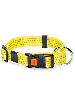 Obojek nylon ART Sportiv reflex 45-65/25 Žlutý KAR