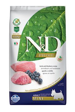 N&D Grain Free Dog Adult Mini Lamb & Blueberry 2,5 kg