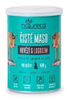 NATURECA konz. hovězí s lososem pro kočky 400g