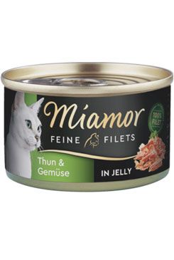 Miamor Filet - tuňák & kalamáry pro dospělé kočky 100 g