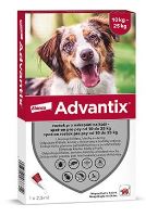 Advantix Antiparazitní pipeta pro psy 10-25 kg 2,5 ml