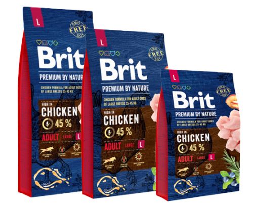 Brit Premium by Nature Dog Adult L