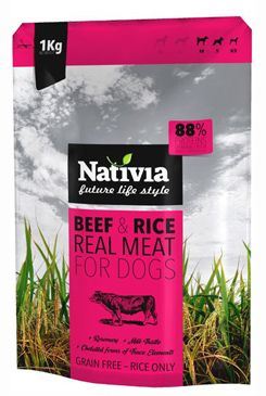 Nativia Real Meat Beef&Rice