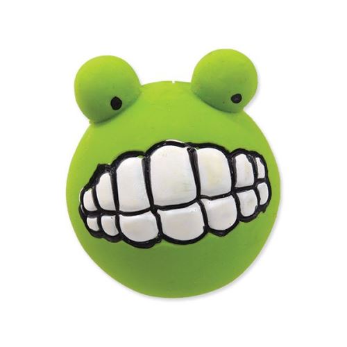 Hračka DOG FANTASY Latex zuby se zvukem zelené 6 cm