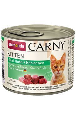 Konzerva pro kočky Animonda Carny Kitten kuře & králík 200 g