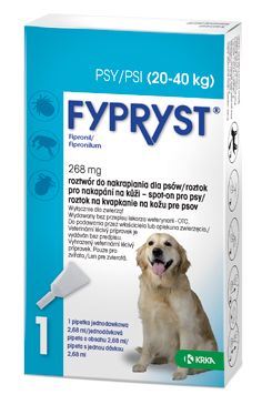 Fypryst Antiparazitní pipeta pro psy 20-40 kg, 2,68 ml