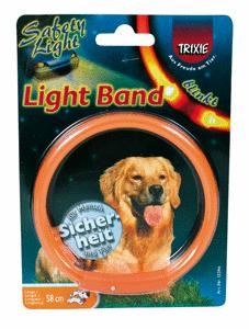 Trixie obojek Light Band blikající - velikost L, 50cm
