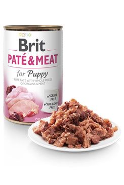 Brit Konzerva Paté & Meat Puppy 800g