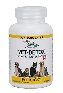 Vet-Detox pro zdraví jater a žlučníku 30cps