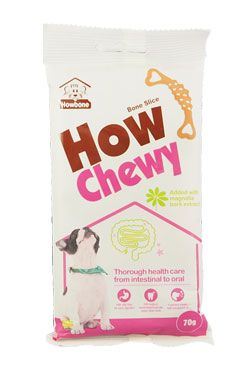 Pochoutka dentální How Chewy Bone Slice 180g