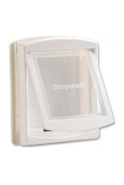 Staywell Dvířka s transparentním flapem bílá typ 760