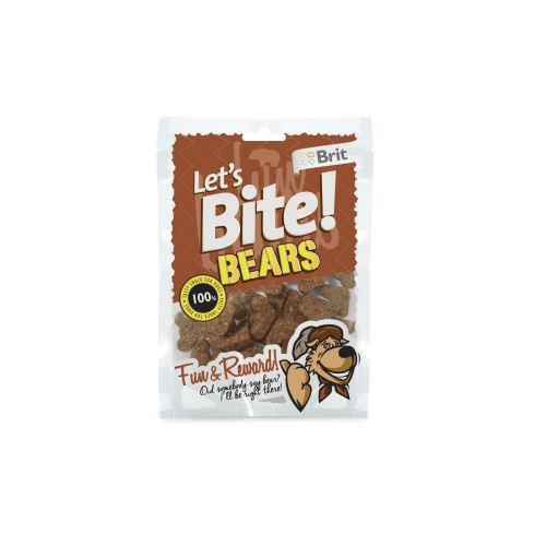 Brit pochoutka Let's Bite Bears 150g NEW