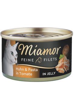 Miamor Filet Konzerva - kuře & šunka pro dospělé mlsné kočky 100 g