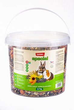 Darwin's morče,králík special vědro 2,7kg