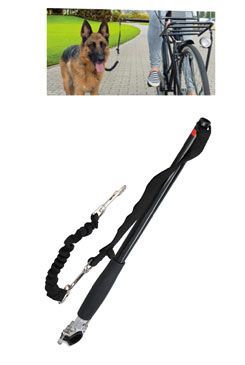 PetGift Vodítko elastické s ramenem pro jízdu na kole se psem