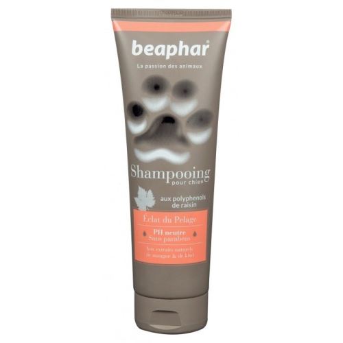 Beaphar šampon bez parabenů pro obnovu a lesk srsti psů 250 ml